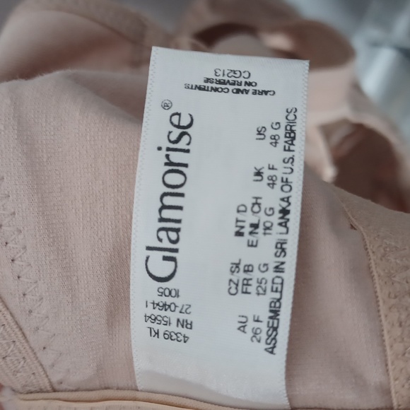 (NWOT) Plus Size Glamorise Full-Figure MagicLift Wire-free Support Bra - Picture 5 of 5